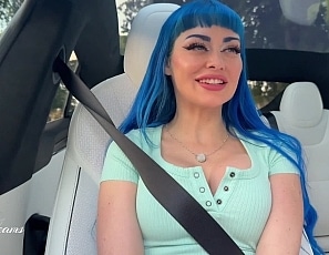 FUCKING IN A TESLA